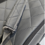 Prenosná taška pre psa Golden dog Lux - grafitová